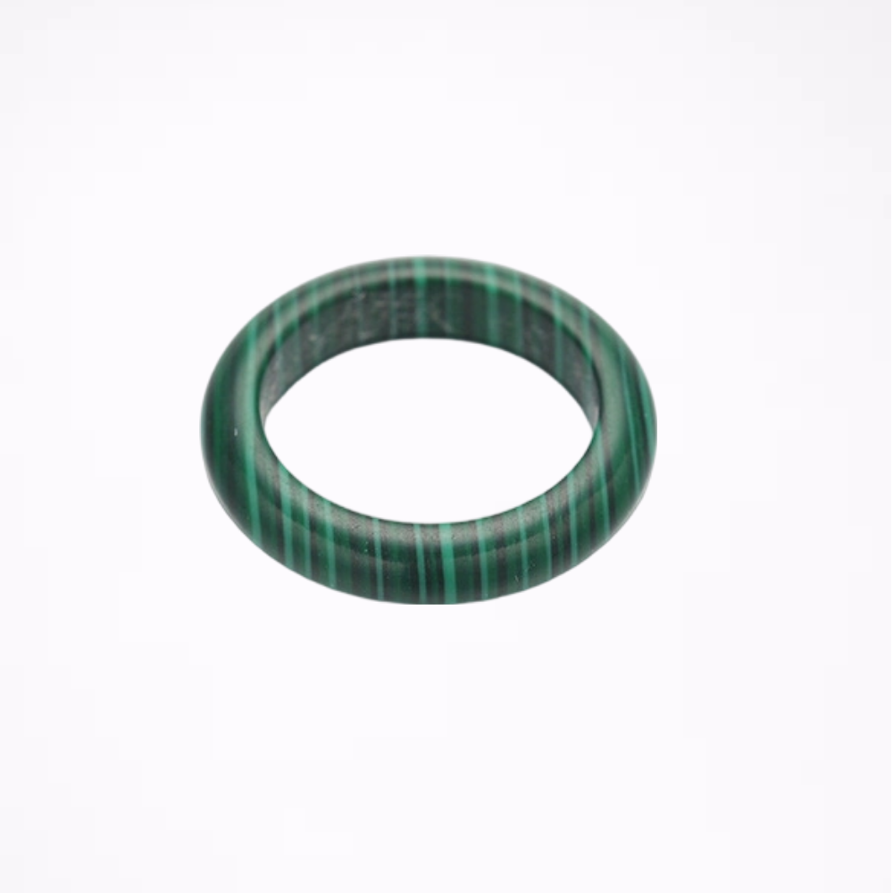 Spinning Gemstone Ring Natural Crystal