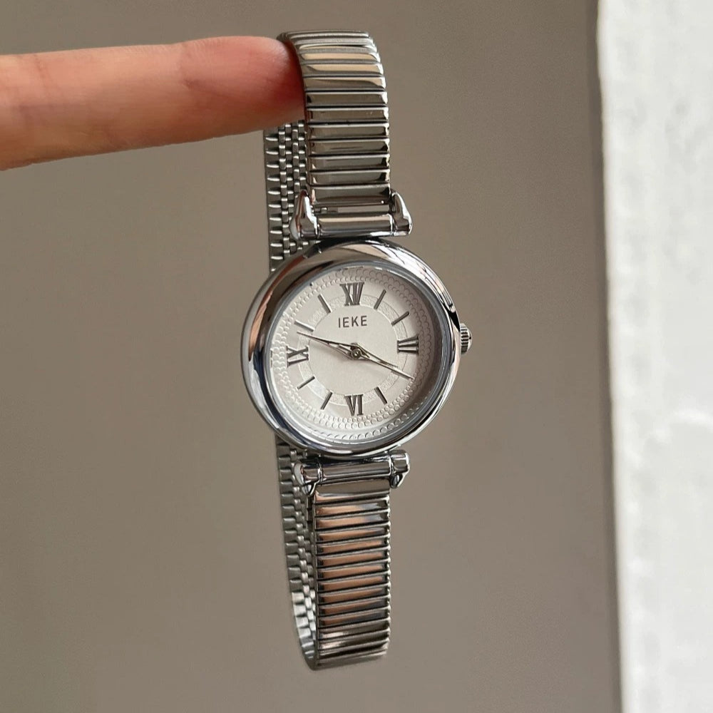 Silent Roman Dial Watch Alloy Bracelet Quartz PDW043 - view 9