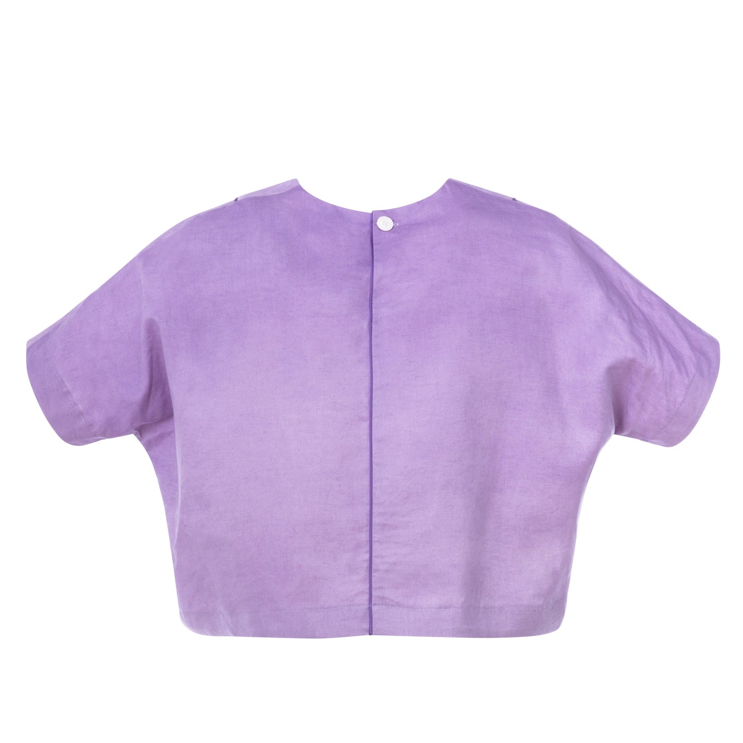 Blusa Cleofa oversize linen with natural dye