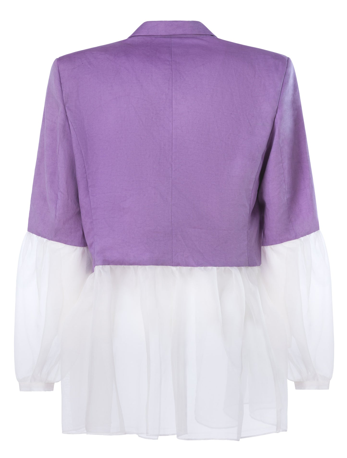 Armida Oversize Blazer Natural Dye and Organza