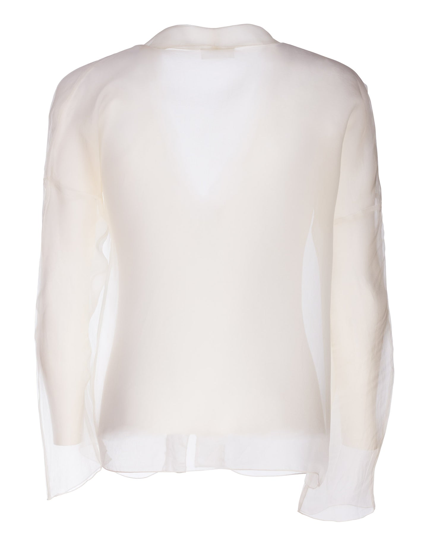 Ofelia organza jacket with ruffles
