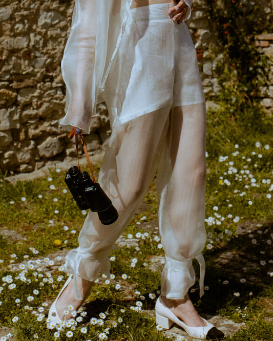 Maya pants in organza 