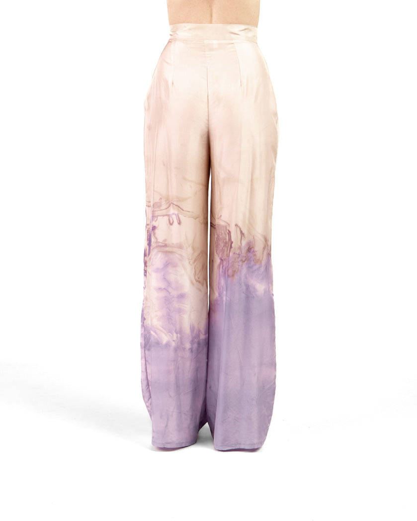 Pants Ersilia degradé natural dyeing