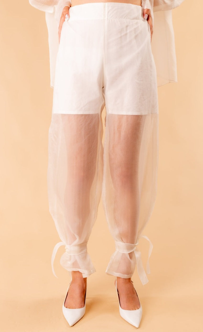 Maya pants in organza